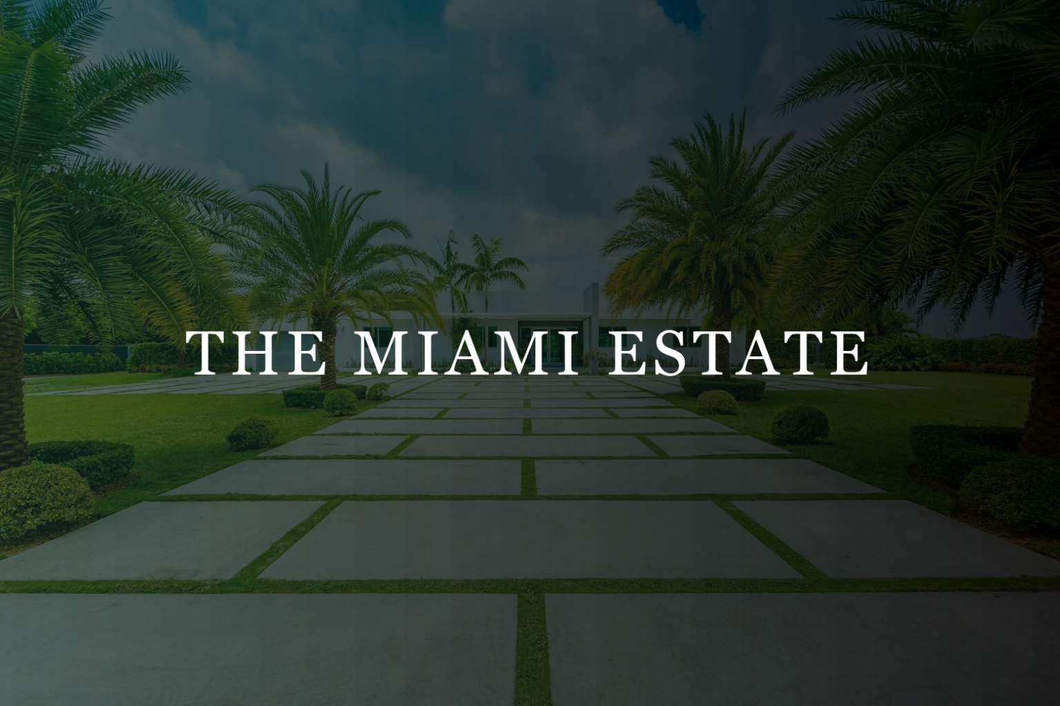 The Miami Estate portfolio featured image