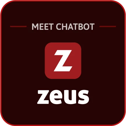Zeus AI website chatbot